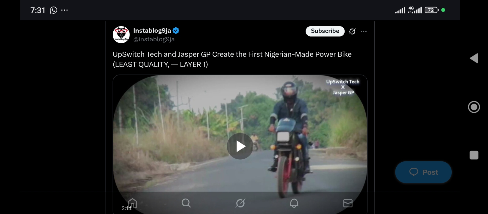 Instablog Nigeria Logo